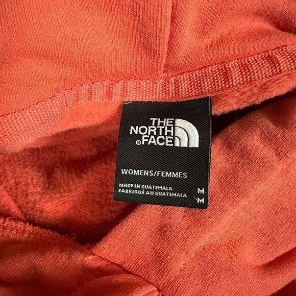 The North Face Emberglow Orange Never Stop Exploring Cropped Hooded Sweatshirt - Picture 7 of 9